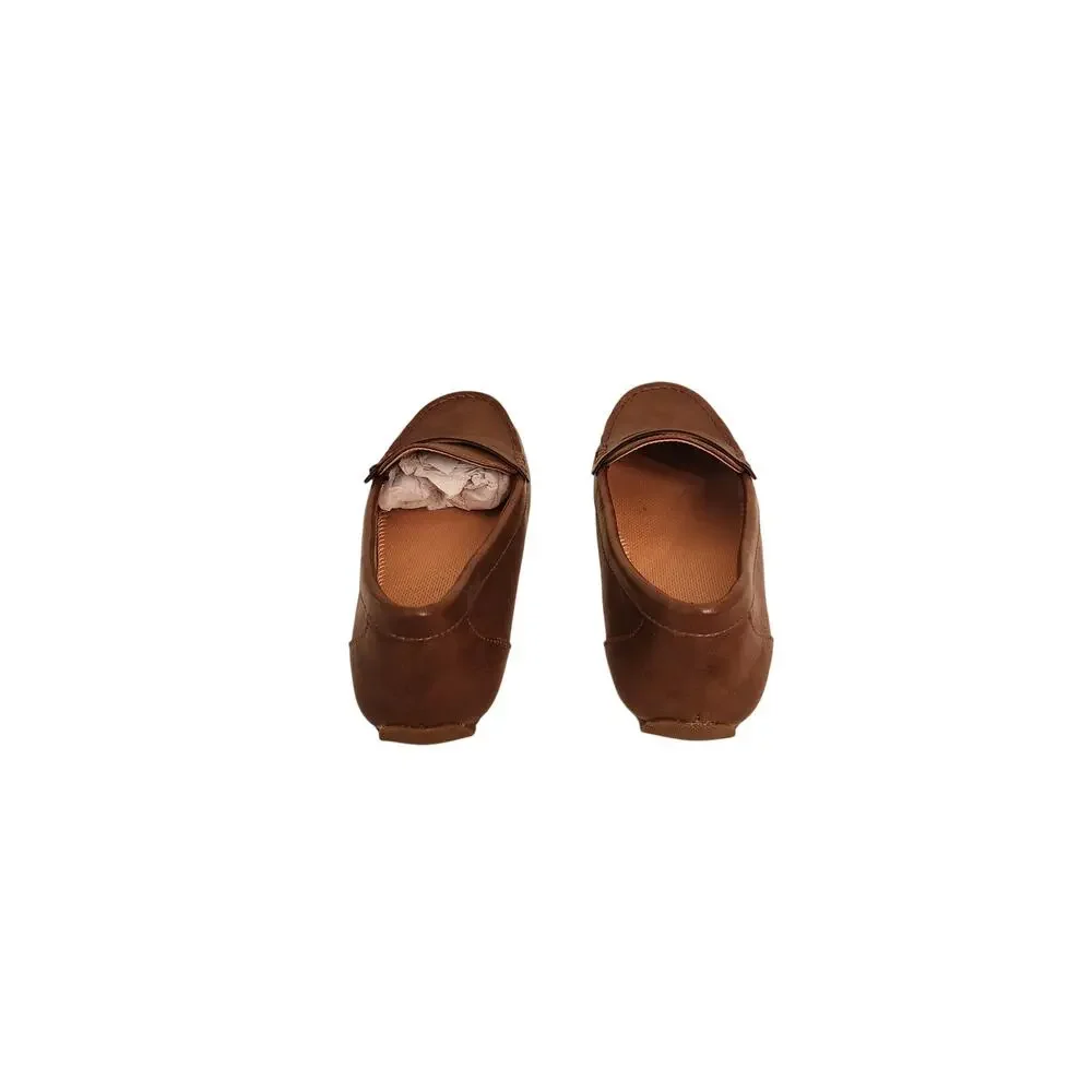 NWOB Style & Co Women's Serafinaa Driver Penny Loafers Brown 6.5